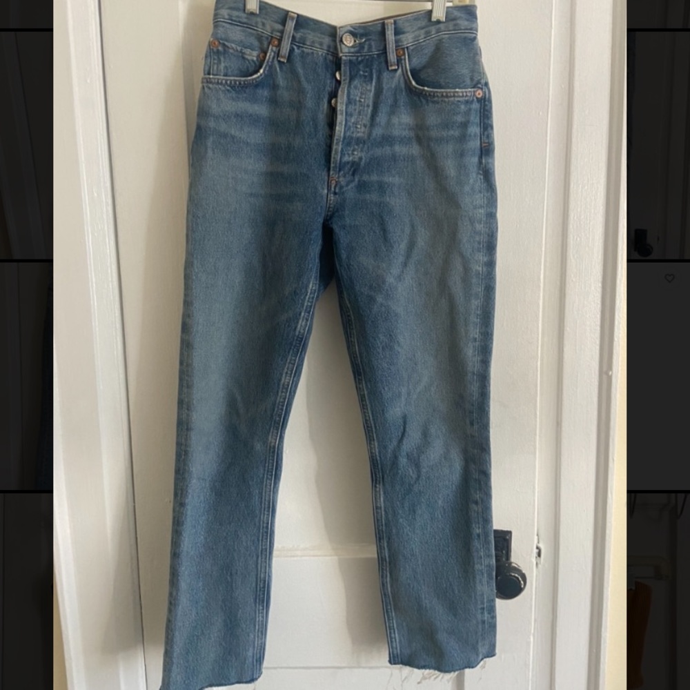 Agolde Remy High Rise Jeans in Signal - Picture 3 of 3